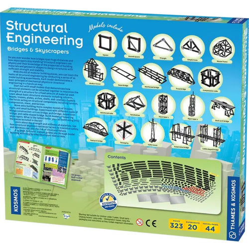 Thames & Kosmos Structural Engineering: Bridges & Skyscrapers