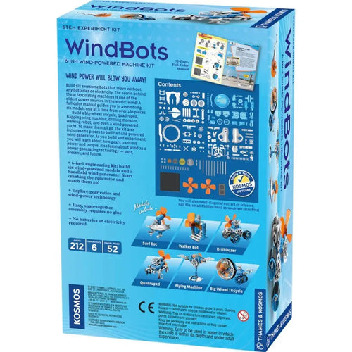 Thames & Kosmos WindBots: 6-in-1 Wind-Powered Machine Kit