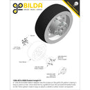 Threaded Tetrix to Thru-Hole goBILDA Pattern Adaptor (16-8)