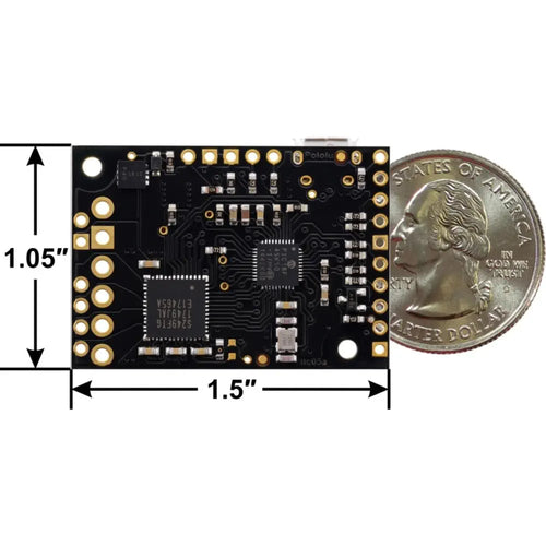 Tic T249 USB Multi-Interface Stepper Motor Controller (Soldered)