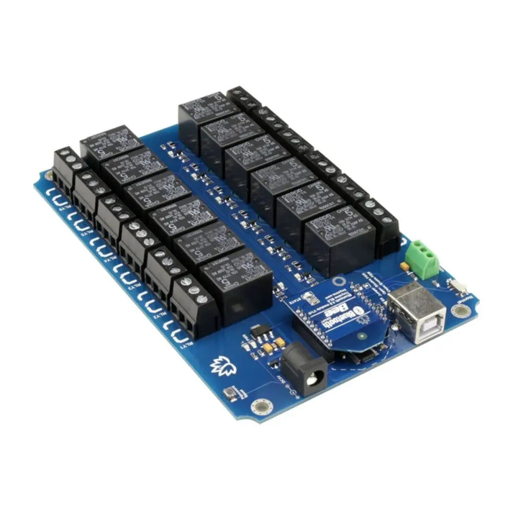 Tinysine TOSR196 - 12 Channel Smartphone Bluetooth Relay - (Password/Momentary/Latching)