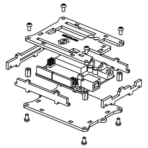 Transparent Acrylic Enclosure for Arduino Uno