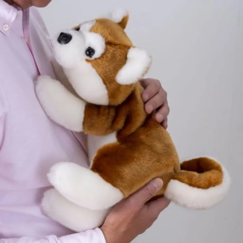 Trendmaster Interactive Plush Robot Dog Akita Inu Hachi