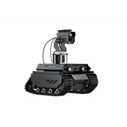 UGV Beast Tracked AI Robot, Dual Controllers, All-Metal Body for Raspberry Pi 4B w/ Pan/Tilt (No Pi, EU)