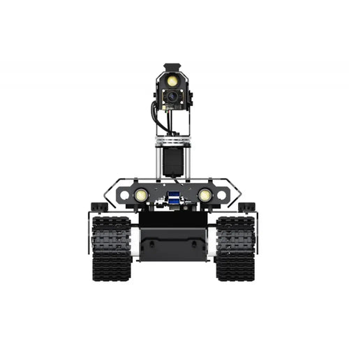 UGV Beast Tracked AI Robot, Dual Controllers, All-Metal Body for Raspberry Pi 4B (No Pi, No Pan/Tilt, US)