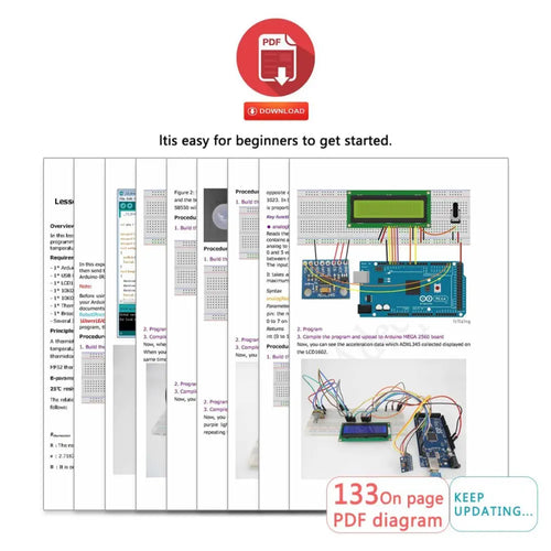 Adeept Mega2560 Ultimate Starter Kit