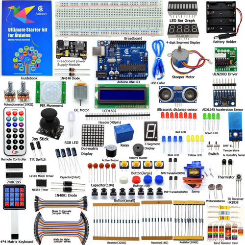 Adeept Uno Ultimate Starter Kit (Book)