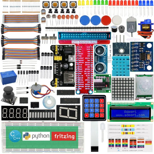 Adeept Ultimate Starter Learning Kit for Raspberry Pi