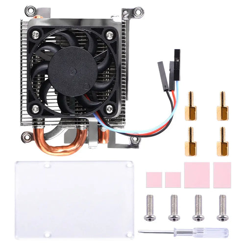 52Pi Ultra Thin Ice Tower Cooling Fan for Raspberry Pi 4 Model B CPU Fan