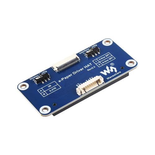 Universal e-Paper Driver HAT for Waveshare SPI e-Paper Panels