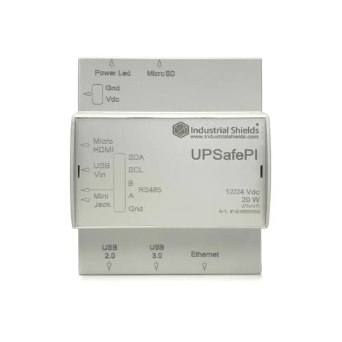 UPSafePI Industrial UPS for Raspberry Pi 4B (4GB)