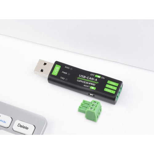 Waveshare USB to CAN Adapter Model A, STM32 Solution, Multiple Modes