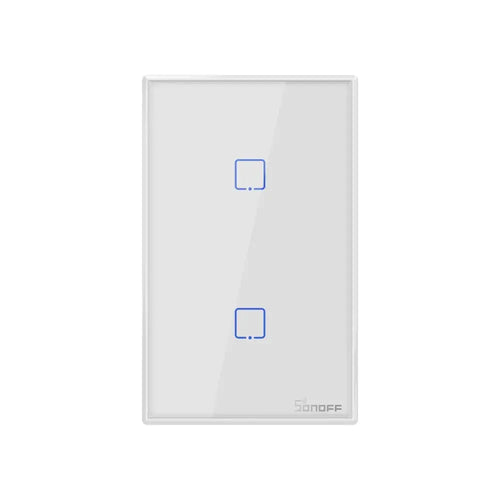 SONOFF TX Series WiFi Wall Switch (T2, US, 2 Gang, White)