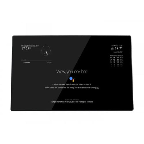 Waveshare 13.3" Magic Mirror, Voice Assistant, Touch Control, Raspberry Pi 3A+ Inside (US)