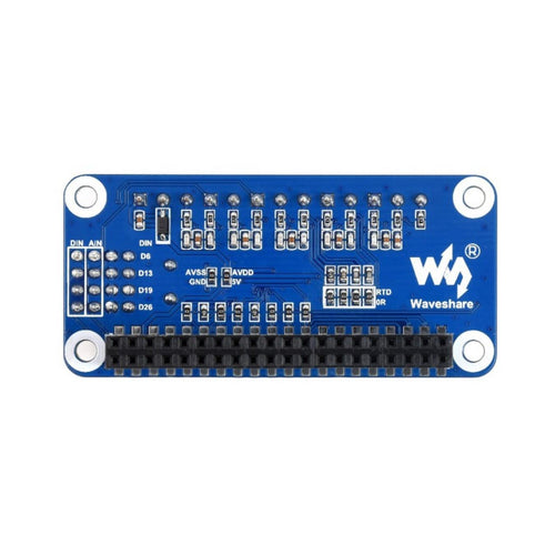 Waveshare High-Precision ADC HAT ADS1263 10-Ch 32-Bit for Raspberry Pi