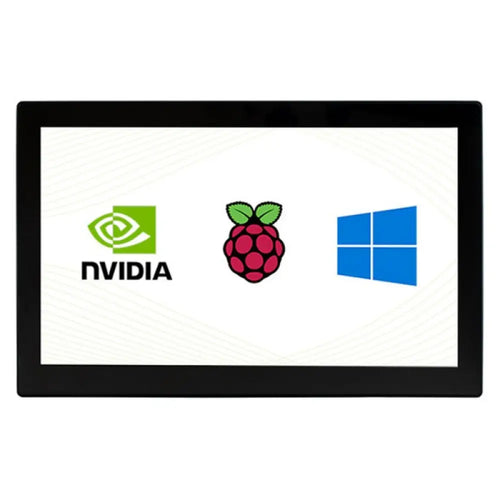 Waveshare 13.3" Capacitive Touch Screen LCD w/ Case V2, 1920×1080, HDMI, IPS