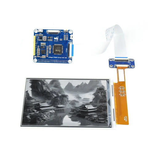 Waveshare 1448×1072 High Definition 6" E-Ink Display HAT for Raspberry Pi