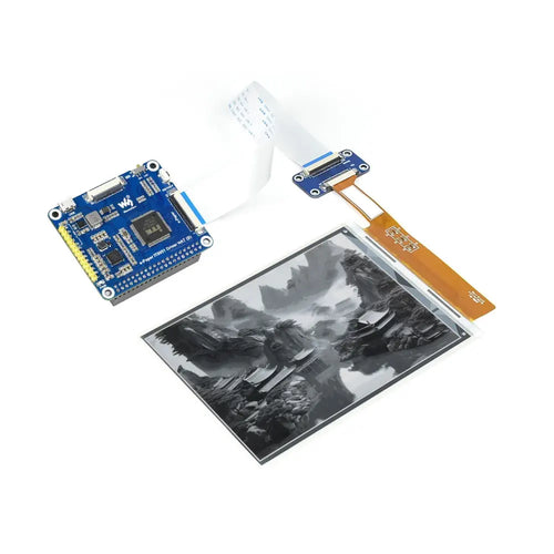 Waveshare 1448×1072 High Definition 6" E-Ink Display HAT for Raspberry Pi