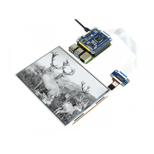 Waveshare 1872x1404, 7.8-inch E-Ink Display HAT for Raspberry Pi