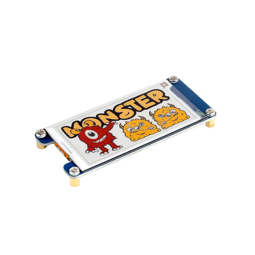Waveshare 2.66" E-Paper Module (G), 360x184, Red/Yellow/Black/White, SPI Interface