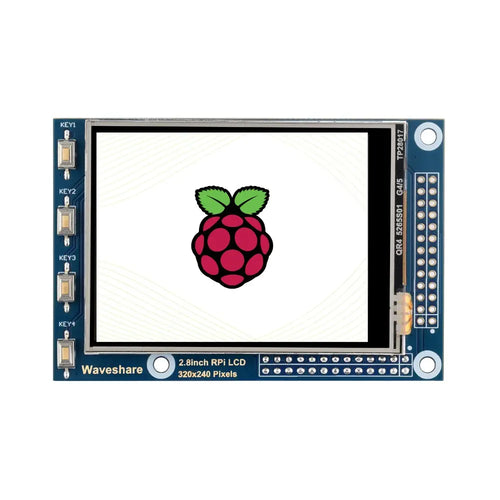 Waveshare 2.8 " RPi LCD (A), 320×240, Resistive Touch Screen for Raspberry Pi