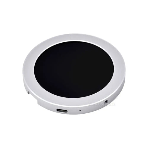 Waveshare 2.8 " USB Monitor, AIO LCD Screen, CPU Cooler Display Screen, RGB Ambient Screen (Silver)
