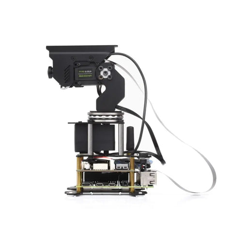 Waveshare 360° Omnidirectional High-Torque 2-Axis Expandable Pan-Tilt Camera Module, Driven by Serial Bus Servos (US)