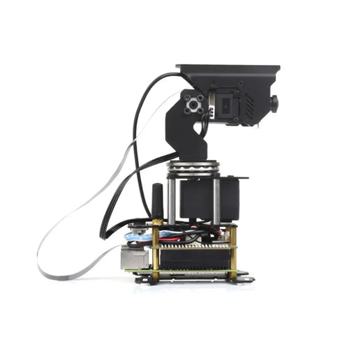 Waveshare 360° Omnidirectional High-Torque 2-Axis Expandable Pan-Tilt Camera Module, Driven by Serial Bus Servos (US)