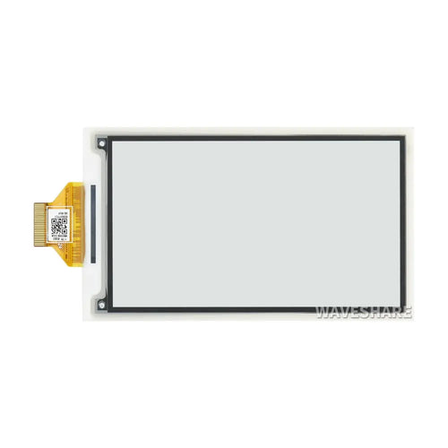 Waveshare 3.7" e-Paper E-Ink Raw Display, 480×280, Black/White, 4 Grey Scales, SPI, w/o PCB