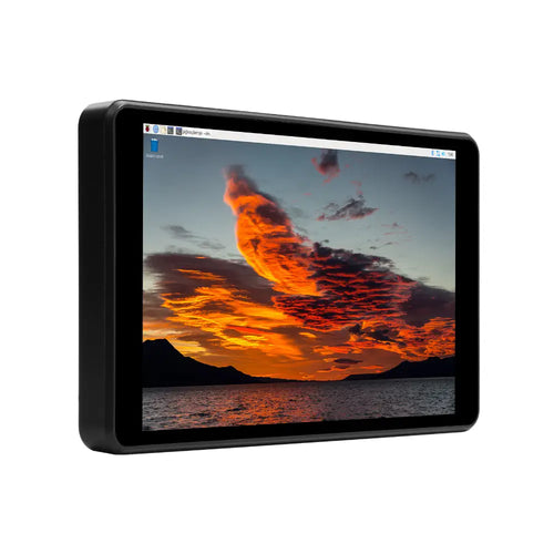 Waveshare 5.5" Capacitive Touch AMOLED, 1080x1920, HDMI w/ Case (Raspberry Pi 4B)