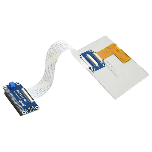 Waveshare 5" Display for Raspberry Pi, 800×480, DPI Interface, IPS, no Touch