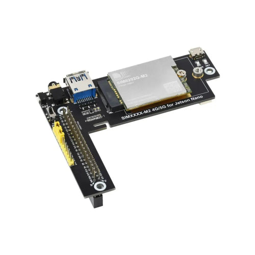 Waveshare 5G/4G/3G Module Designed for Jetson Nano, Multi Mode Multi Band (SIM8202G-M2, UK)