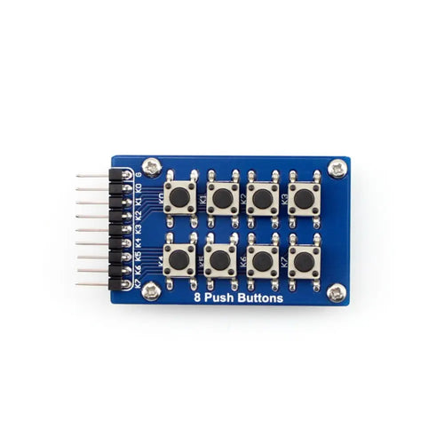 Waveshare 8 Push Buttons