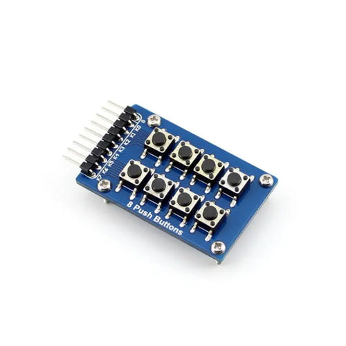 Waveshare 8 Push Buttons