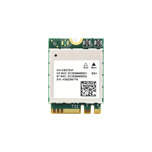 Waveshare AW-CB375NF Dual-Band Wireless NIC, 2.4G/5GHz WiFi 5, RTL8822CE-CG Core, Bluetooth 5.0 & BLE