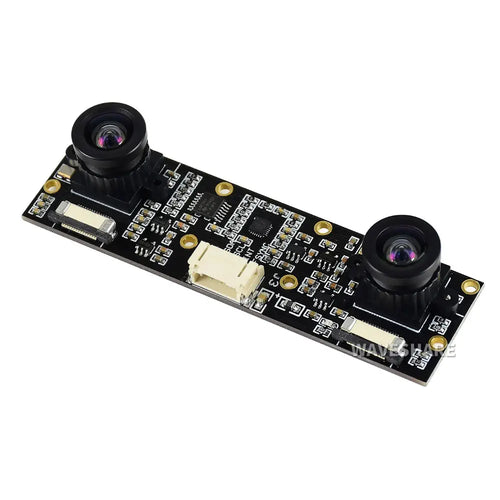 Waveshare Binocular Camera Module, Dual IMX219, 8 Megapixels, Stereo Vision, Depth Vision