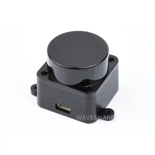 Waveshare D500 Developer Kit, DTOF Laser Ranging Sensor, 360° Omni-Directional Lidar, UART Bus