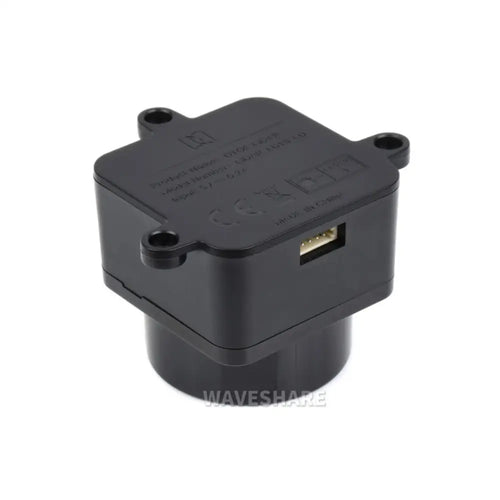 Waveshare D500 Developer Kit, DTOF Laser Ranging Sensor, 360° Omni-Directional Lidar, UART Bus