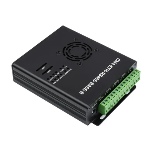 Waveshare Dual ETH Mini-Computer for Raspberry Pi Compute Module 4 (NOT Included), Gigabit Ethernet, 4CH Isolated RS485
