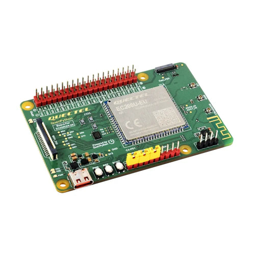 Waveshare EC200U-EU C4-P01 Dev Board for QuecPython, Multi-Mode & Multi-Band Support, LTE Cat-1 / Bluetooth, GNSS