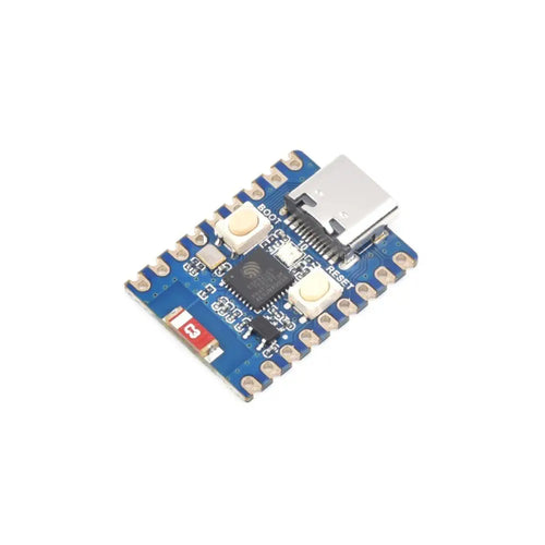 Waveshare ESP32-C3 Mini Dev Board, Based on ESP32-C3FN4, 160MHz, 2.4GHz Wi-Fi & Bluetooth 5 (w/ Headers)