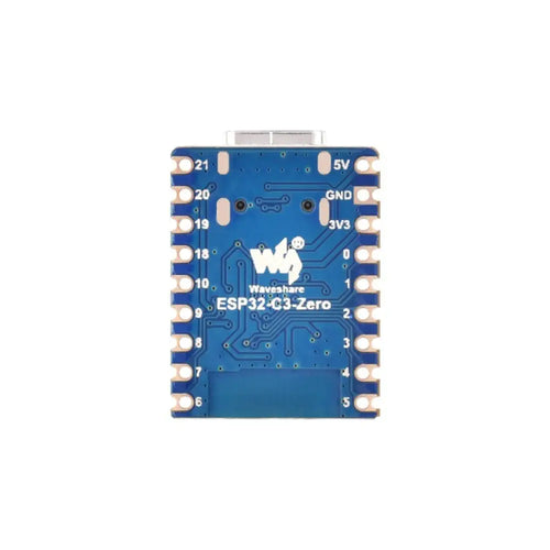 Waveshare ESP32-C3 Mini Dev Board, Based on ESP32-C3FN4, 160MHz, 2.4GHz Wi-Fi & Bluetooth 5 (w/ Headers)