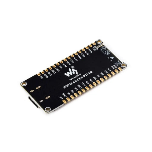 Waveshare ESP32-C6 Microcontroller, WiFi 6 Dev Board, 160MHz Single-Core, ESP32-C6-WROOM-1-N8 Module (w/ Headers)