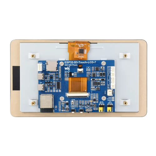 Waveshare ESP32-S3 7" Capacitive Touch Display Development Board, 800×480, 32-Bit LX7 Processor, WiFi & Bluetooth
