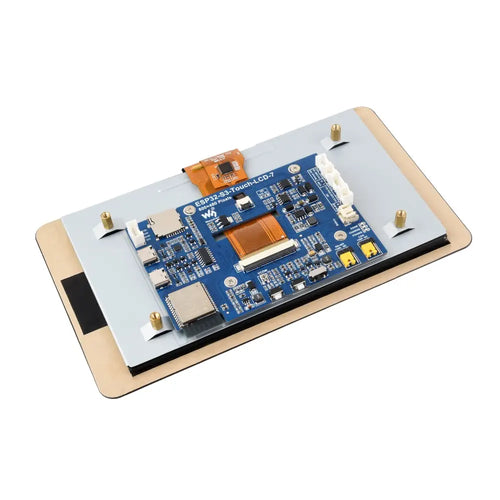 Waveshare ESP32-S3 7" Capacitive Touch Display Development Board, 800×480, 32-Bit LX7 Processor, WiFi & Bluetooth
