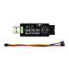 Waveshare Industrial USB to TTL Converter, Original FT232RNL, Multi Protection Circuits, Multi Systems Support
