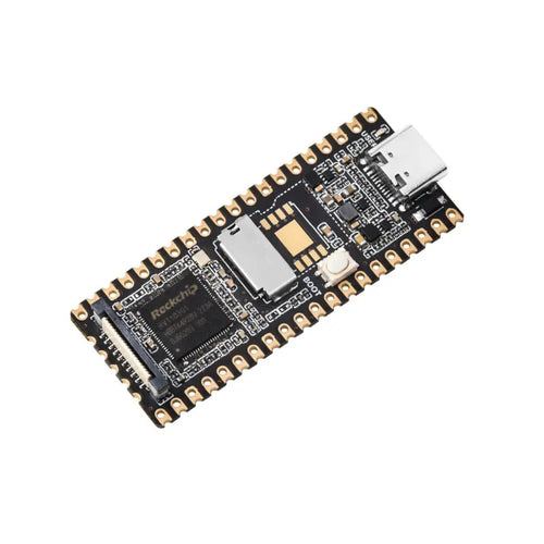 Waveshare LuckFox Pico RV1103 Linux Micro Development Board, Integrates ARM Cortex-A7/RISC-V MCU/NPU/ISP Processors