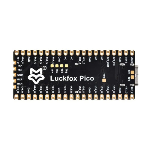 Waveshare LuckFox Pico RV1103 Linux Micro Development Board, Integrates ARM Cortex-A7/RISC-V MCU/NPU/ISP Processors