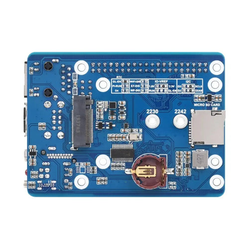 Waveshare Mini-Computer Advanced Version for Raspberry Pi CM4 (Board, Case, UK Power)