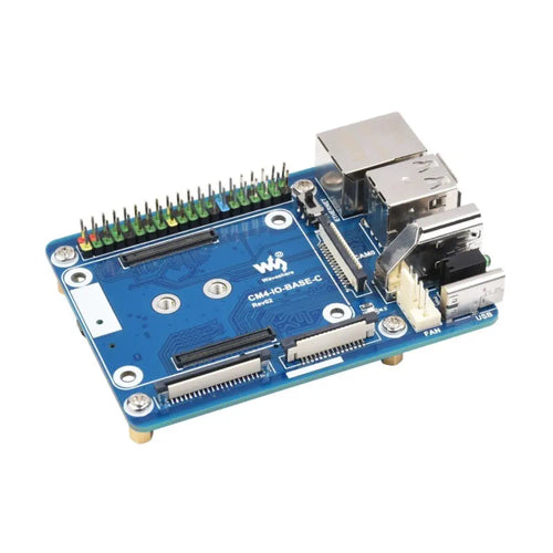 Waveshare Mini-Computer Advanced Version for Raspberry Pi CM4 (Board, Case, UK Power)